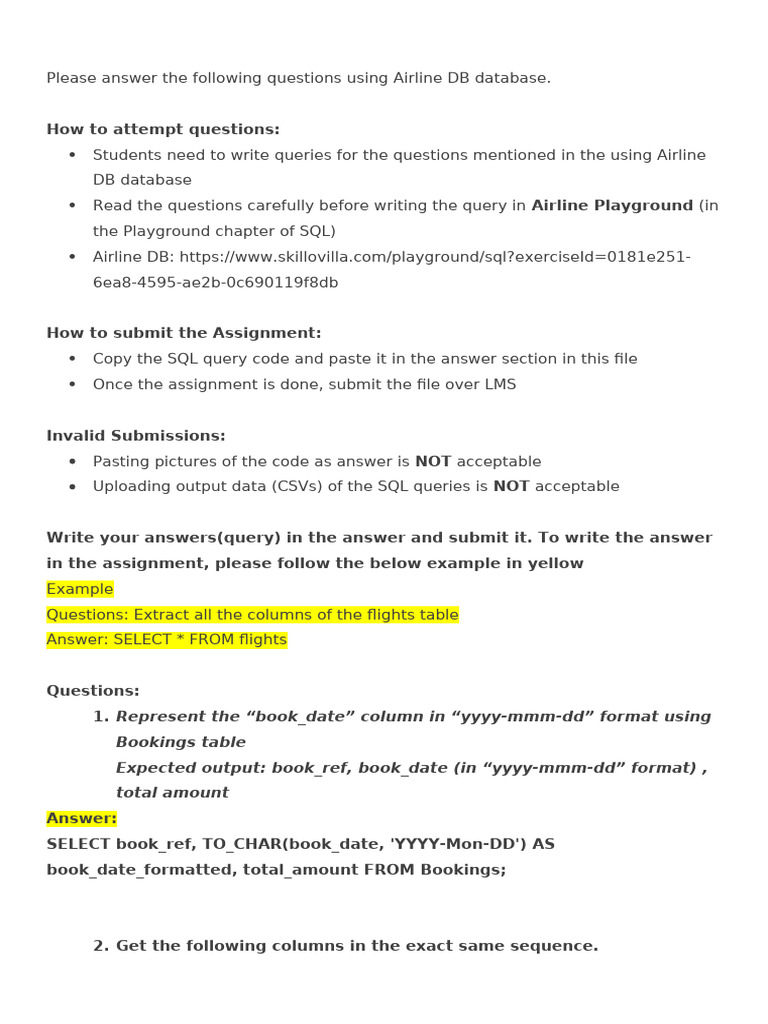 Major Assignment - Joins & Advance Functions | PDF | Databases | Sql