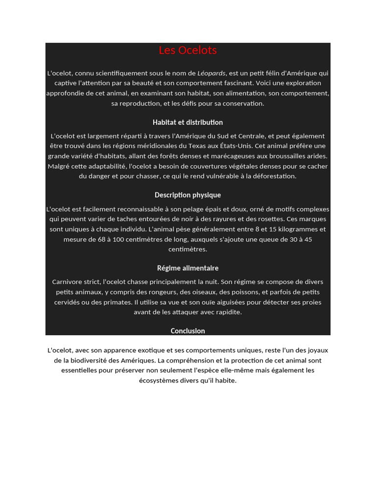 Project Ocelot | PDF