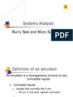 Slurry Seal and Micro Surfacing Emulsion Chemistry Guide