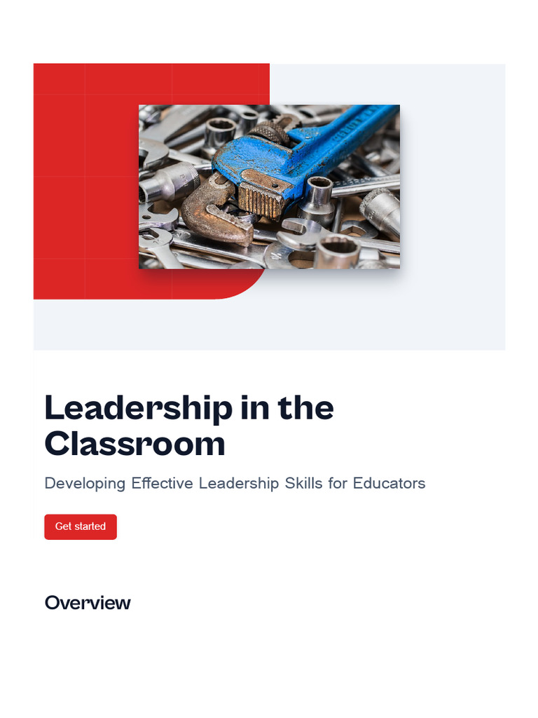 Leadership in The Classroom | PDF | Leadership | Learning