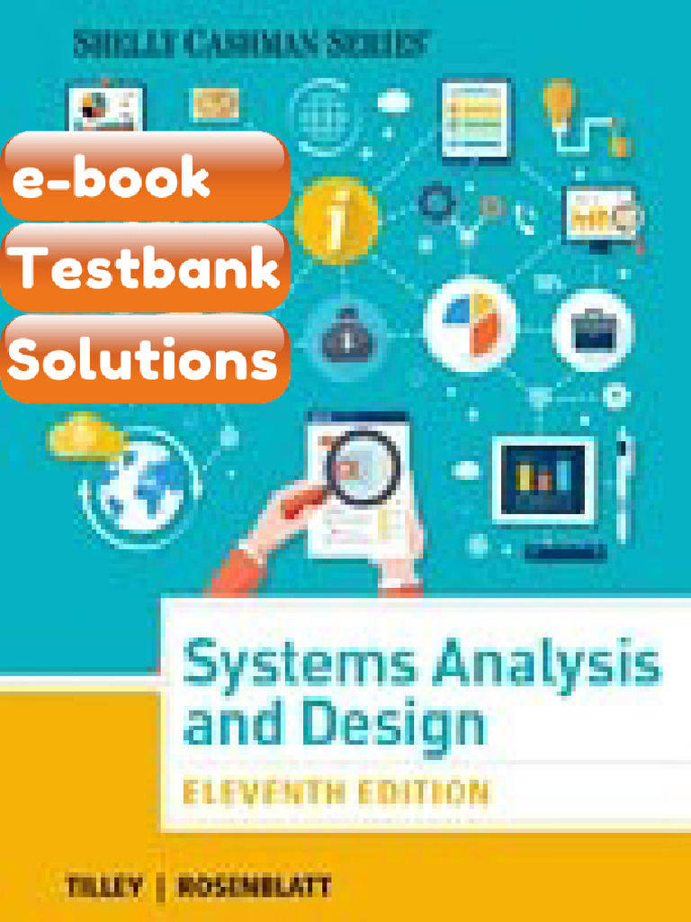 Systems Analysis and Design 11th Edition by Tilley Testbank & eBook ...