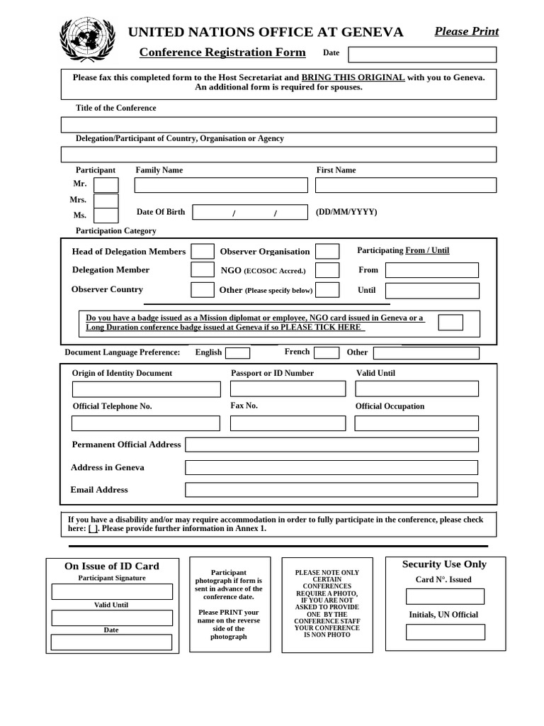 ConferenceRegistrationForm_EN | PDF