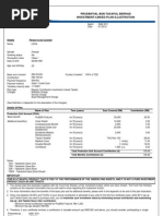 Prudential BSN Takaful Berhad Investment-Linked Plan Illustration