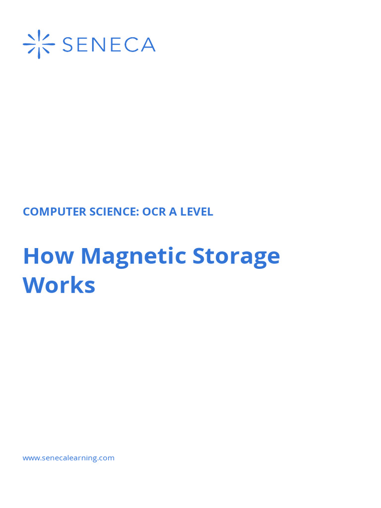 How Magnetic Storage Works | PDF