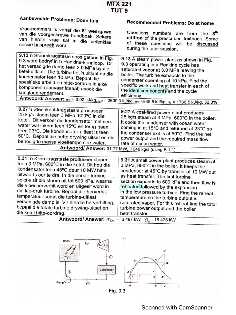 MTX 221 - Tut 9 | PDF