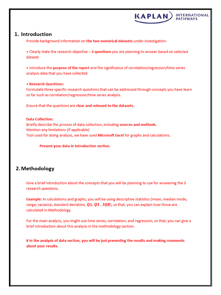 Report Planner | PDF | Outlier | Linear Regression