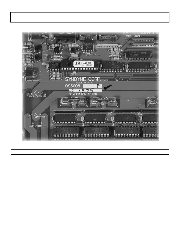 5608 Manual | PDF | Power Supply | Amplifier