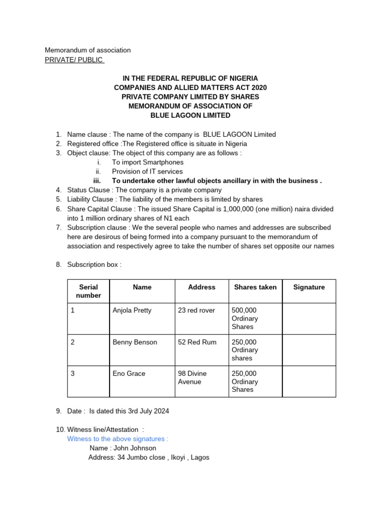 Complete Drafts of Corporate | PDF | Business Law | Companies