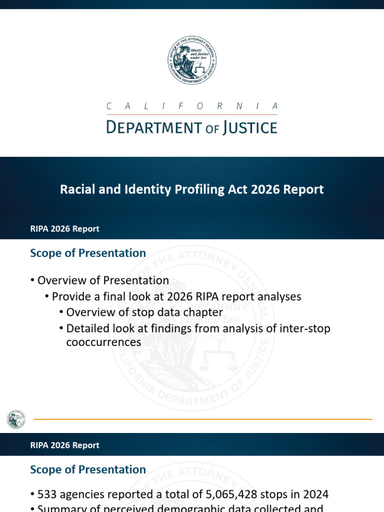 Ripa 2026 Report Data Analysis Presentation | PDF | Race And Ethnicity ...
