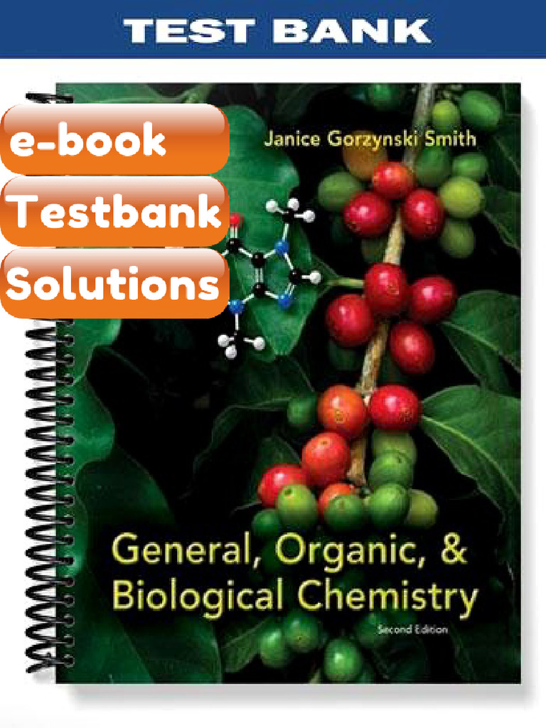 General Organic and Biological Chemistry 2nd Edition by Janice ...