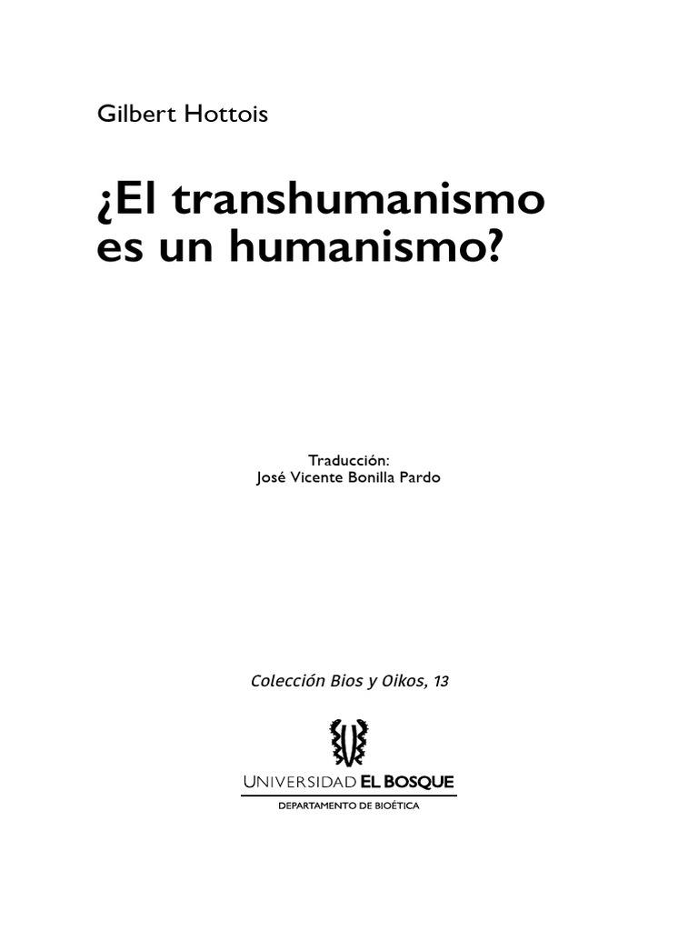 Cuerpo Transhumano | PDF | Transhumanismo | Evolución