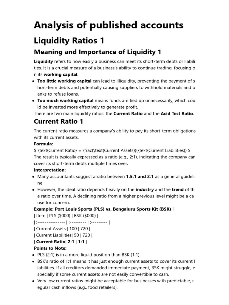 Analysis of Published Accounts | PDF | Dividend | Investing