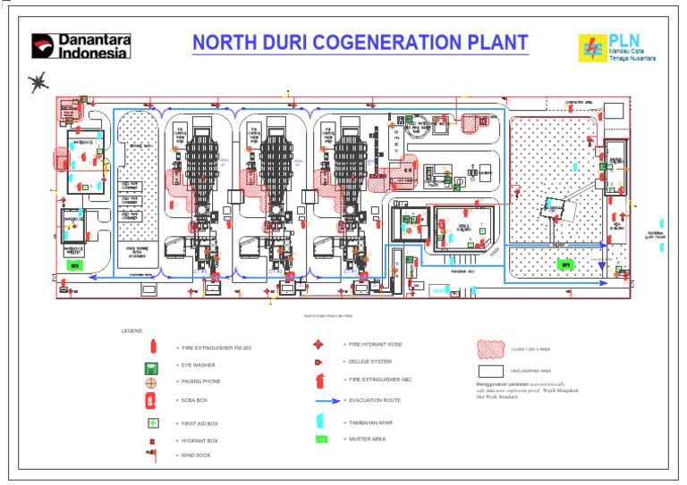 Layout Plan Site NDC Equipment | PDF | Firefighting | Fires