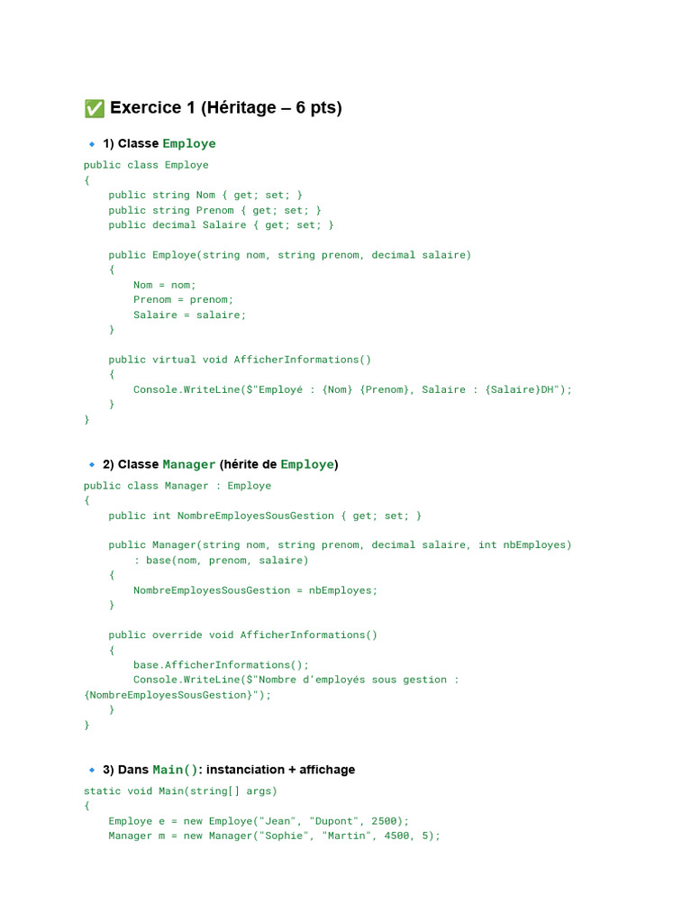 Exam 25 Dot Net | PDF | Paradigme de programmation | Logiciel