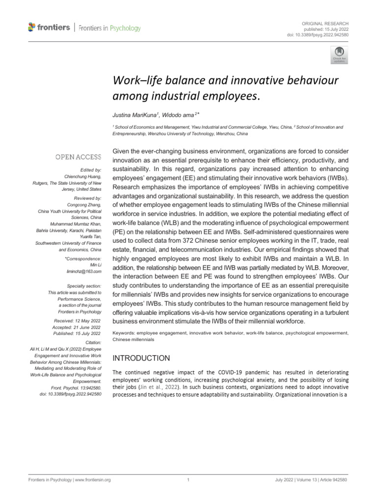 Jurnal 3 | PDF | Employment | Creativity