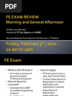 Download Fe Exam Review 2010 by smileson SN99607270 doc pdf