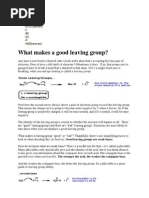 What Makes A Good Leaving Group?: - Ots (Better) - I - BR - CL - F - H20 (Worse)