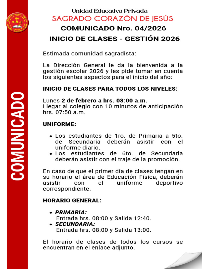 Inicio de Clases 2026 | PDF | ciberespacio | Informática