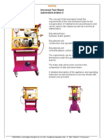 Universal Test Stand Automobile Brakes 2: Thepra