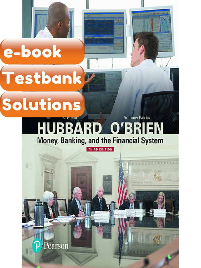 Testbank Money Banking and the Financial System 3rd Edition R Glenn ...