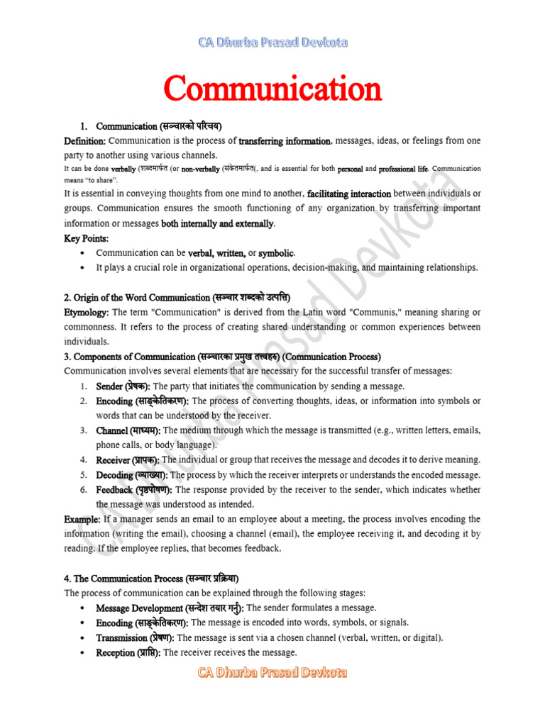 1.2 Communication | PDF | Communication | Banks