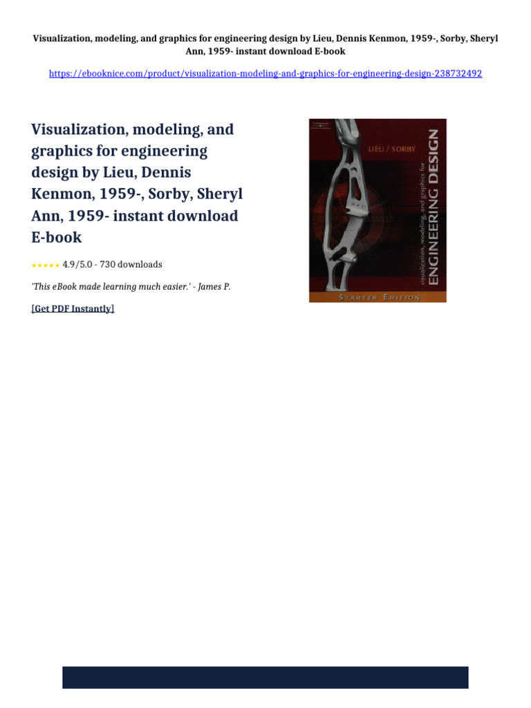 Visualization, modeling, and graphics for engineering design by Lieu ...