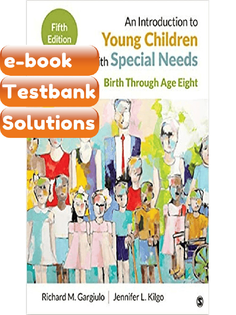 Testbank an Introduction to Young Children With Special Needs 5th Edition by Richard M Gargiulo ...