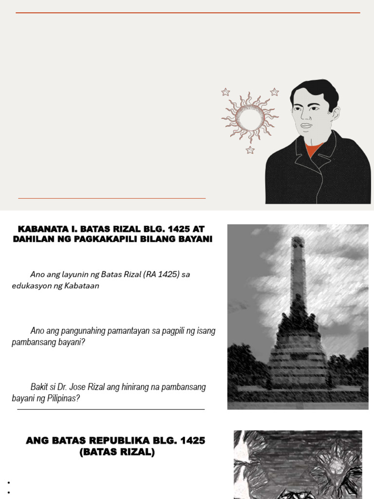 Rizal Lesson 1 | PDF