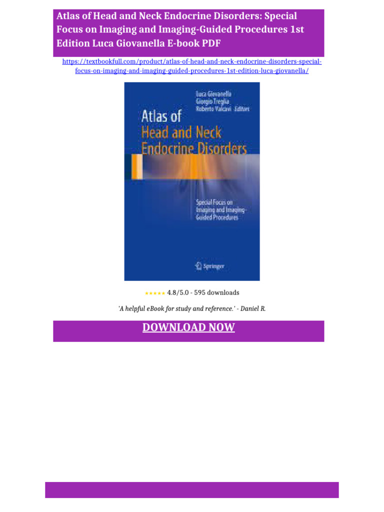 Atlas of Head and Neck Endocrine Disorders: Special Focus on Imaging ...