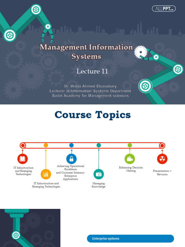 Lec 11&12 Managing Knowledge 2025 | PDF | Knowledge | Decision Making
