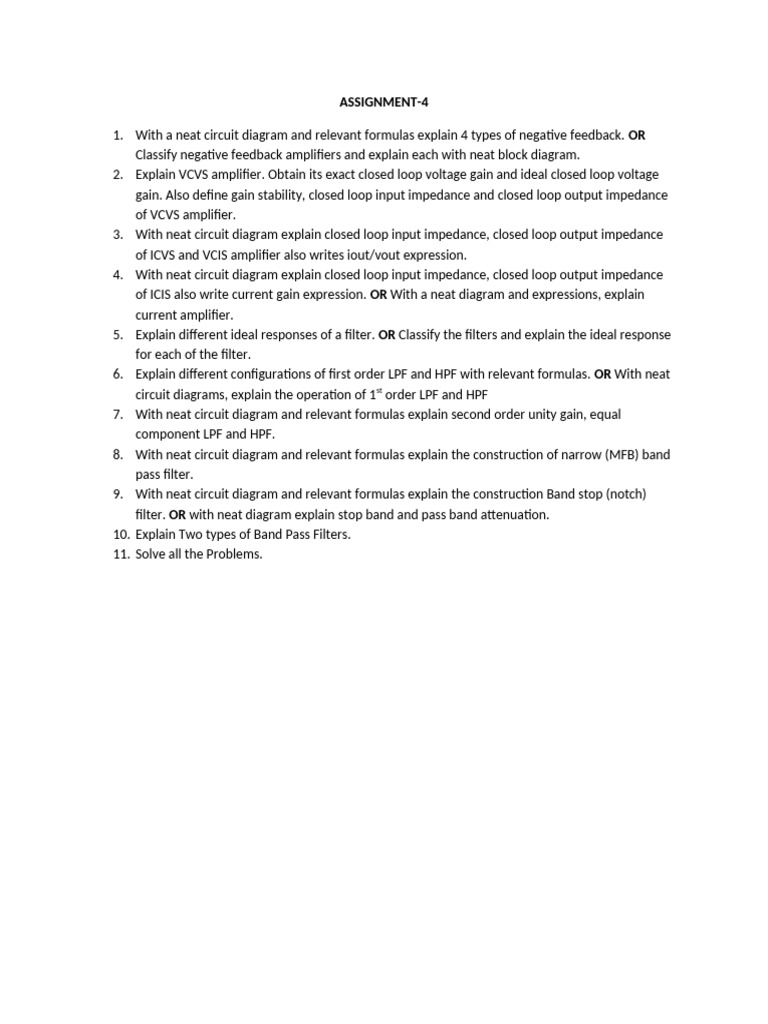 Assignment 4 | PDF
