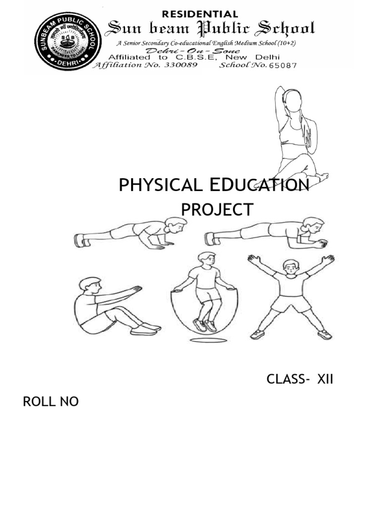 Physical Education Project Class 12 | PDF | Association Football | Team ...