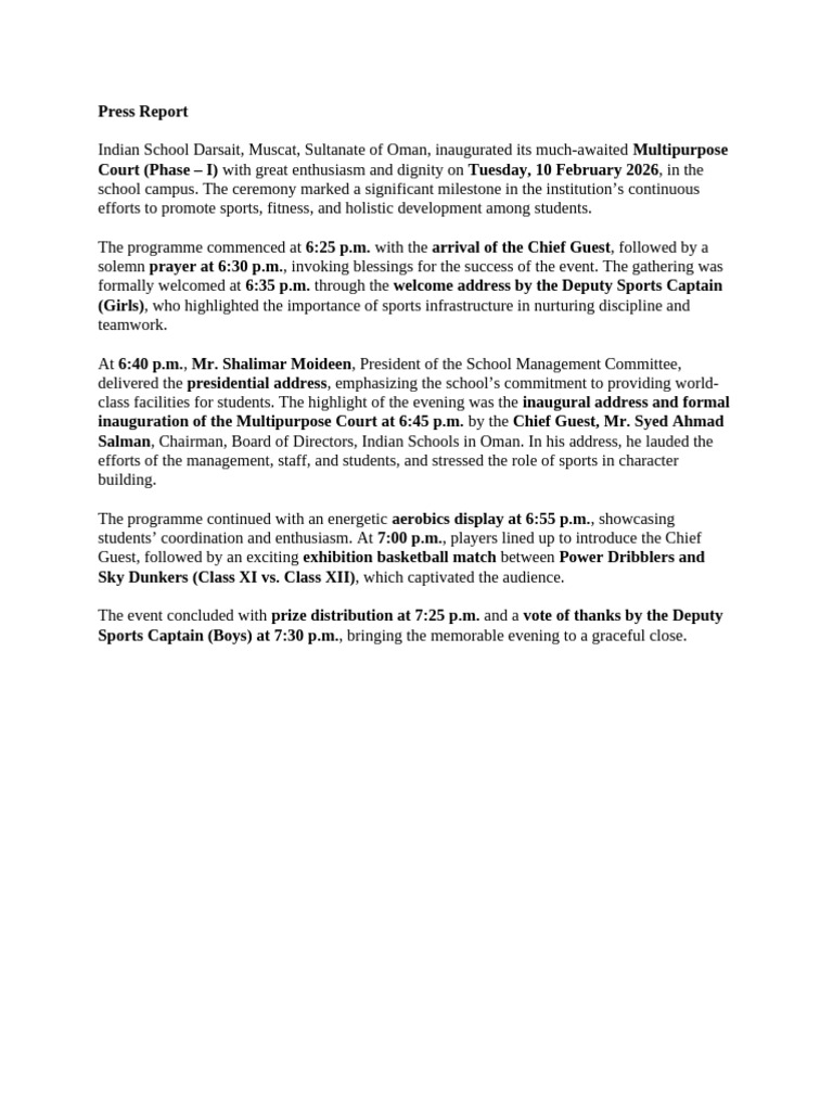 Press Report | PDF