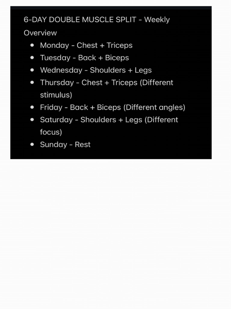 Workout Plan | PDF