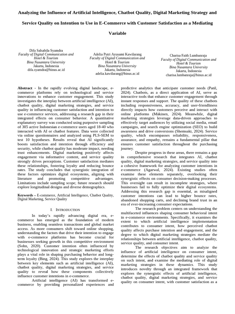 Final Research Project 2 | PDF | Artificial Intelligence | Intelligence ...