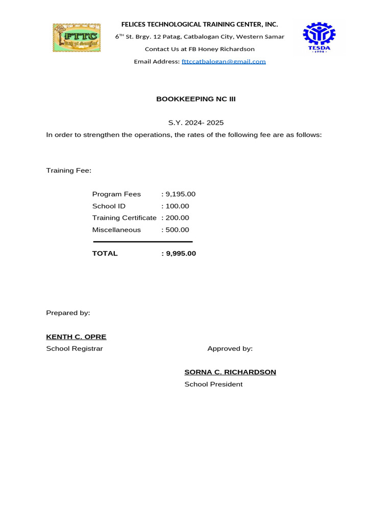 Utpras Program Fees | PDF