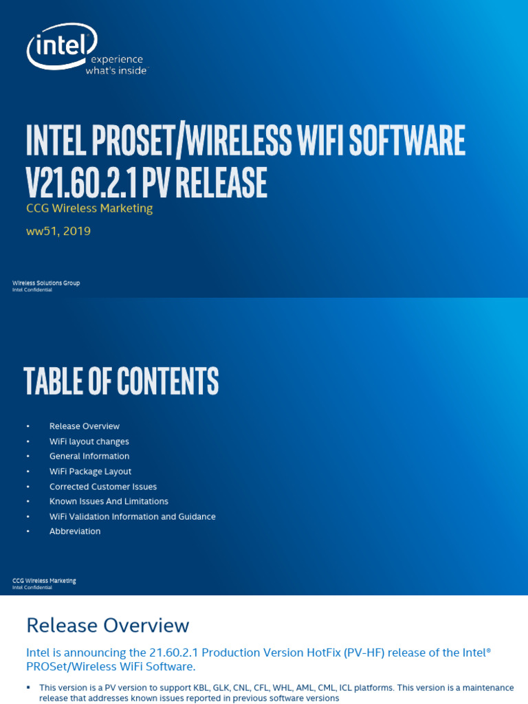 Intel Proset Wireless Wifi 21.60 Pv-hf Release - Phwfw00343_21.60.2.1 ...