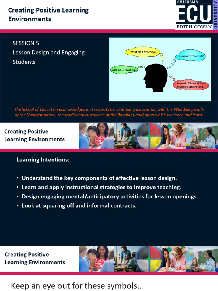 5 Lesson Design and Engaging Students | PDF | Lesson Plan | Learning