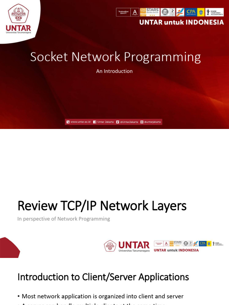 9b - Socket Network Programming | PDF | Port (Computer Networking ...