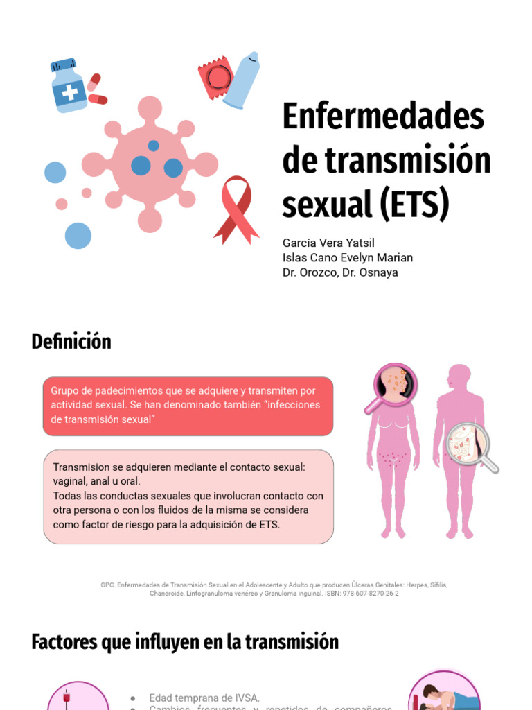 ETS-1, Enfermedades de transmision sexual ginecologia | PDF | VIH ...
