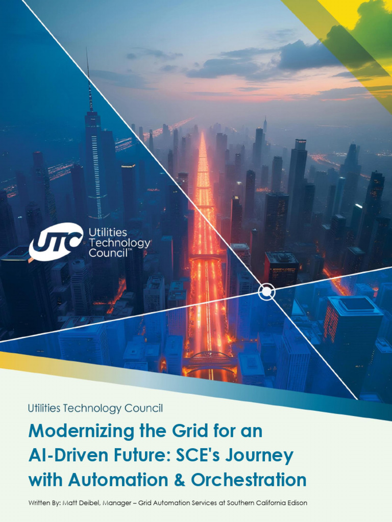 White Paper SCE Grid Modernization Final | PDF | Automation ...