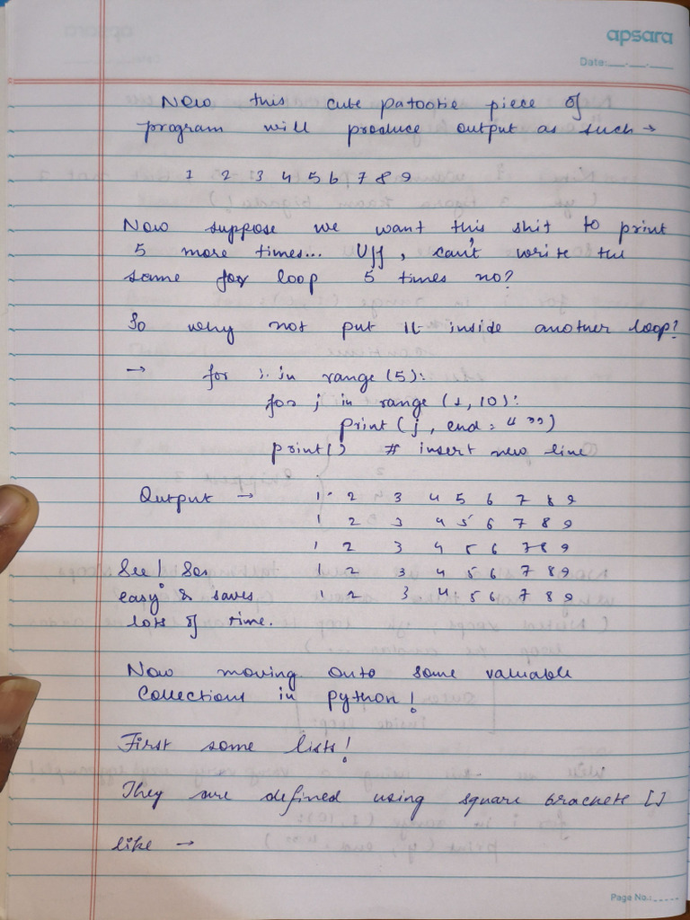 PythonNotesPart 2 | PDF