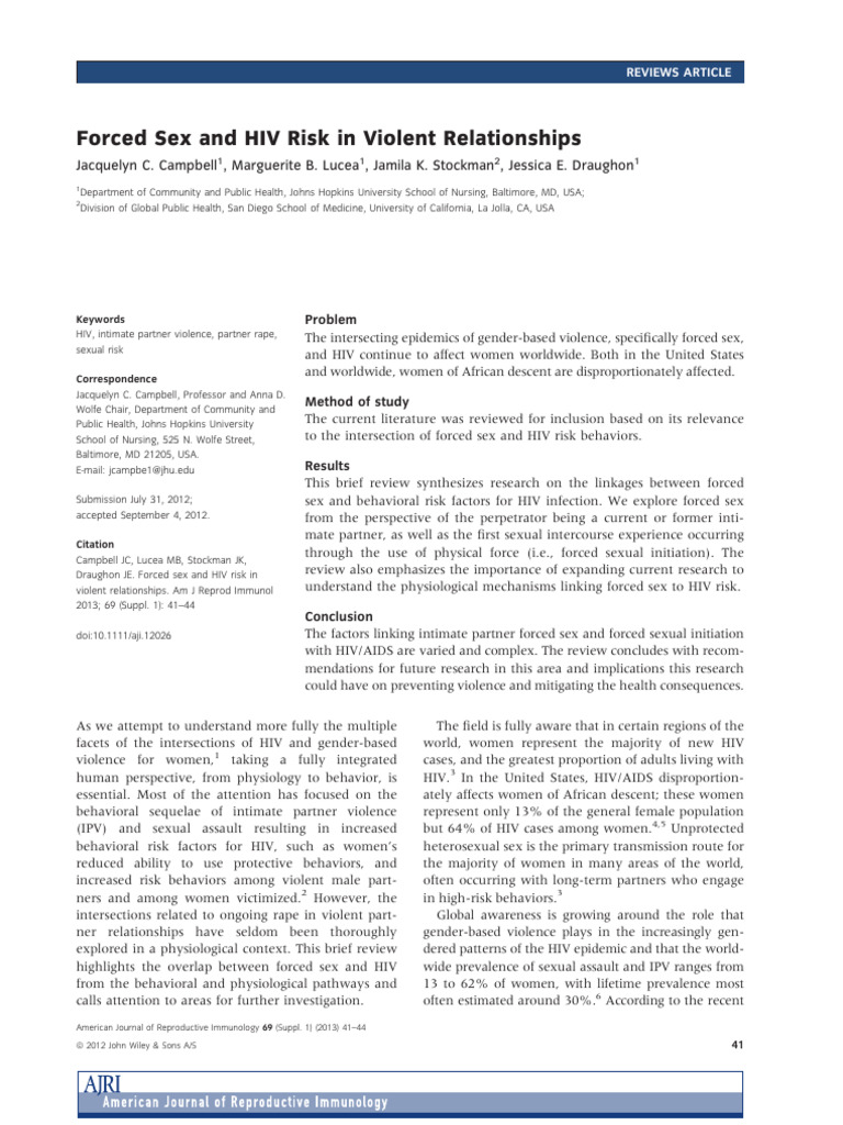 american-j-rep-immunol-2012-campbell-forced-sex-and-hiv-risk-in