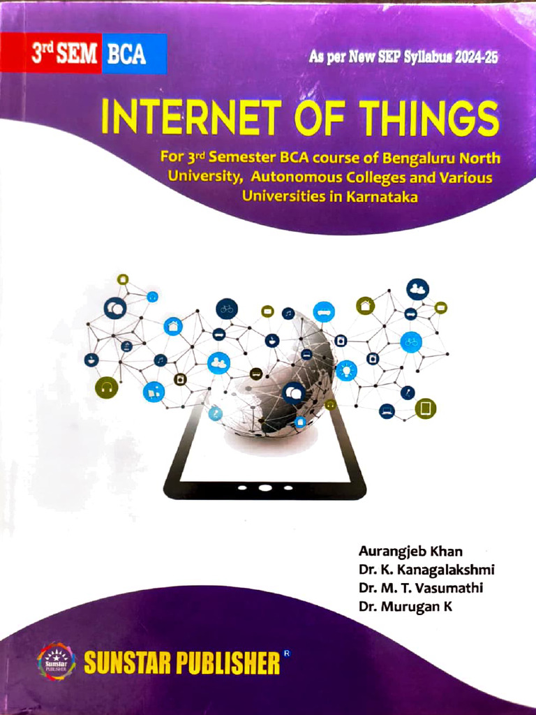 Iot Text Book Bca 3rd Sem | PDF