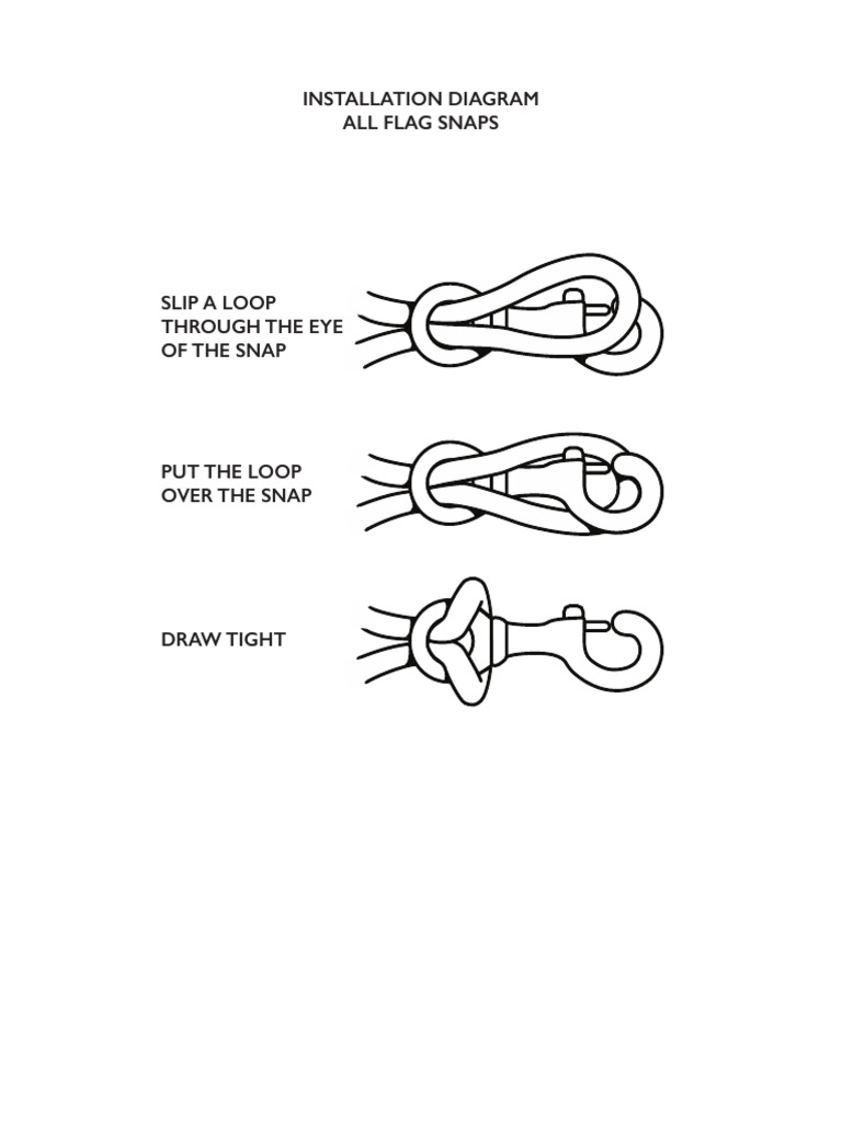 Flag Snap Installation | PDF