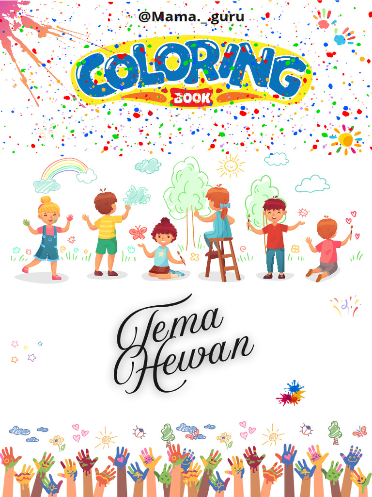 Colouring Tema Hewan | PDF