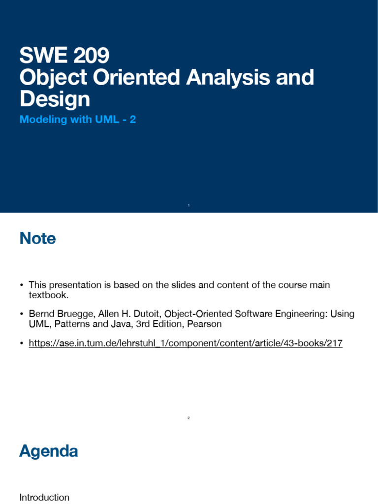 OOAD_03_v2 | PDF | Use Case | Method (Computer Programming)
