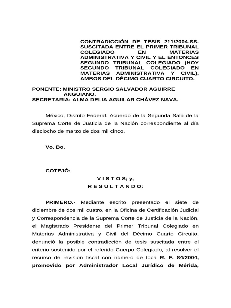RESOLUCION | PDF | Caso de ley | Sentencia (ley)