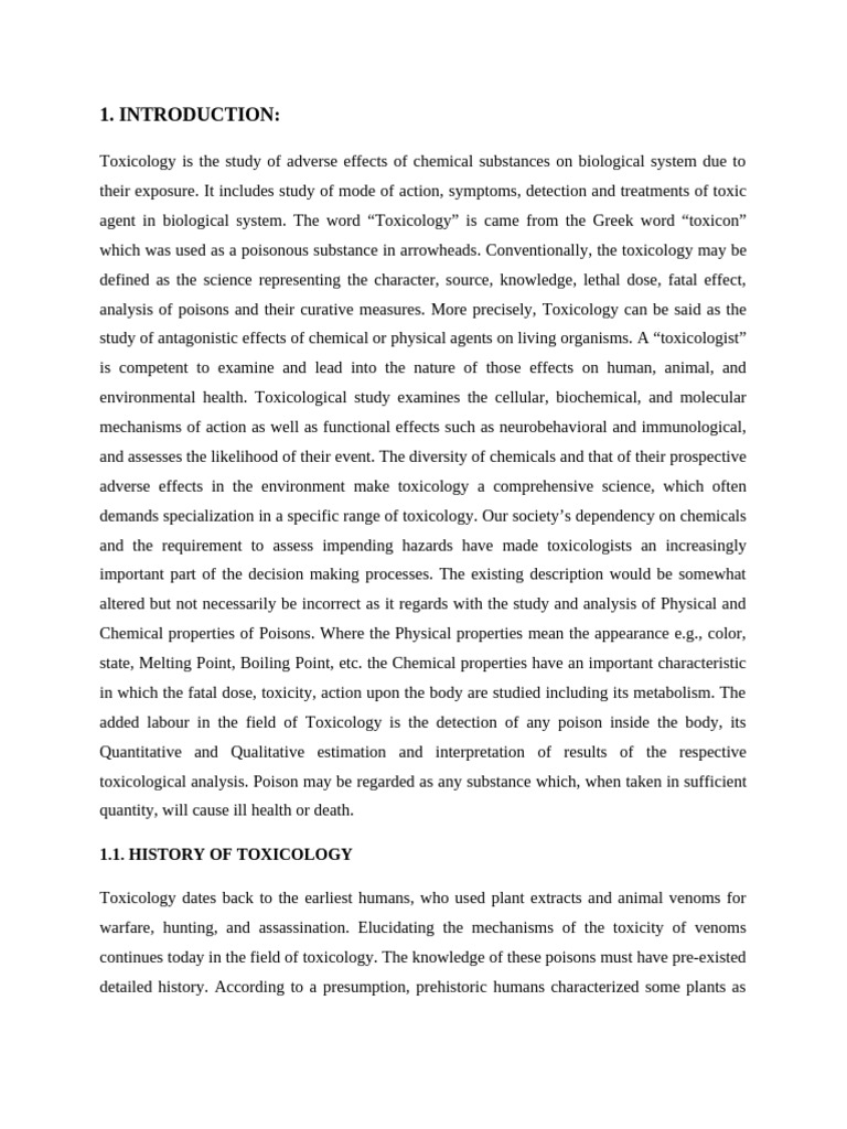 Classification of Poisons | PDF | Toxicology | Poison