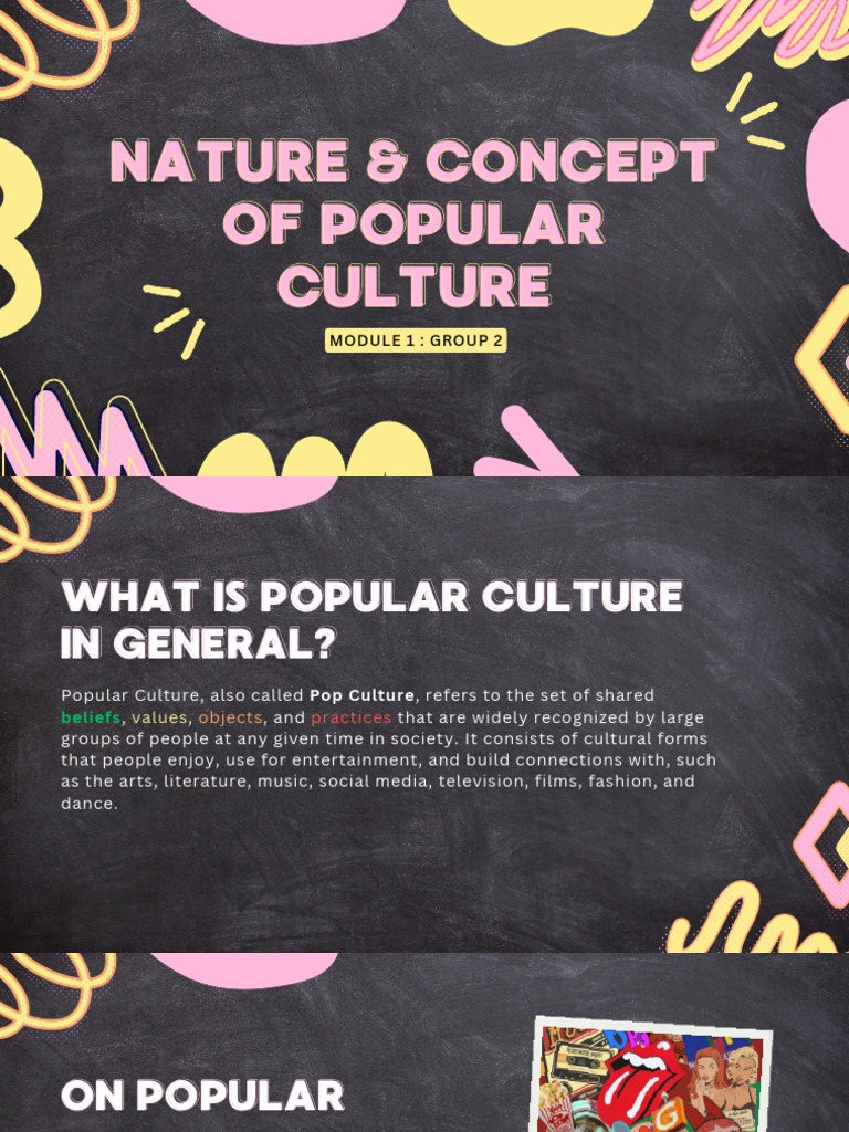 Bse 1a GRP 2 PPT - Popular Culture | PDF | Popular Culture | Antonio ...
